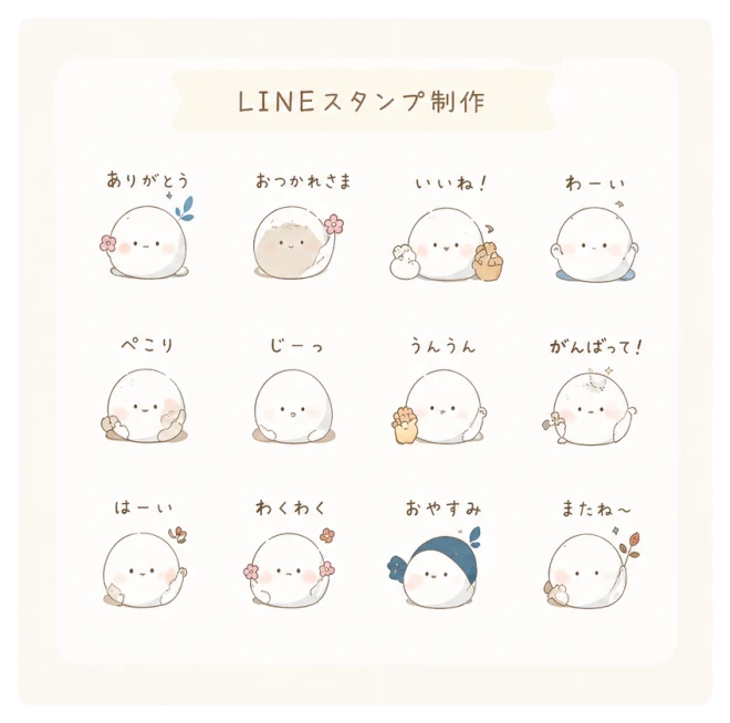 LINEスタンプ制作