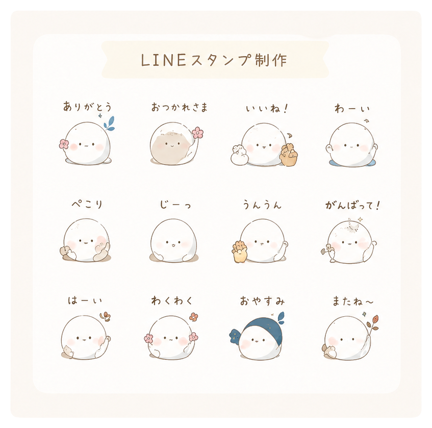 LINEスタンプ制作