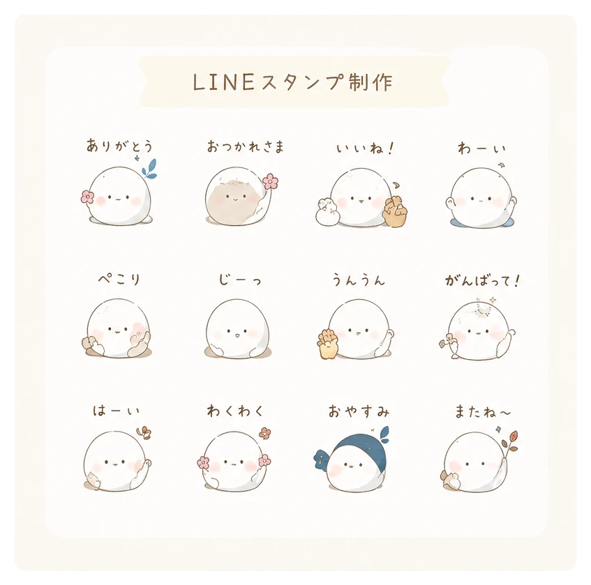 LINEスタンプ制作